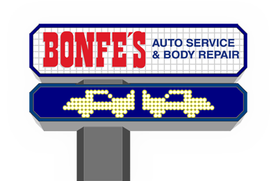 Bonfes Auto Shop Repair and Body Repair Logo